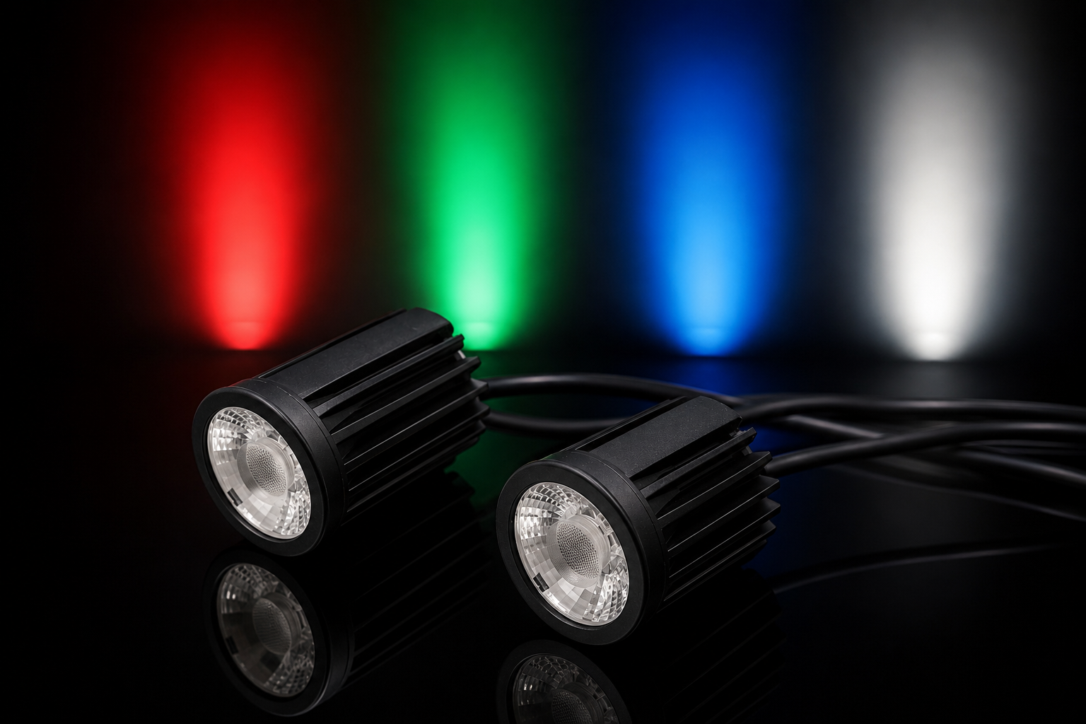 Modulo spot RGBW DMX 50 mm single pixel
